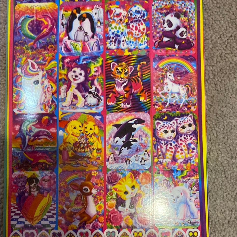 Lisa Frank Rainbow Sticker Collection - Picture 2 of 3